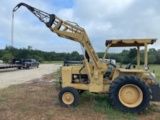 *NOT SOLD* Ford 6500 diesel tractor with loader has lift crain and front bucket at Super powerful