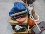 *NOT SOLD * LOT OF STIHL AND HOMELITE SAWS AND PRESSURE WASHER