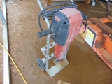 *NOT SOLD* HILTI ELECTRIC JACKHAMMER ON STAND/ NOT TESTED