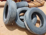 *NOT SOLD* 11R-24.5 TRUCK TIRES RECAPS