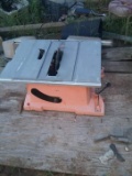 *NOT SOLD*TABLE TOP TABLE SAW