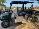 *NOT SOLD*Kioti side by side diesel Atv, with twin seats only 100 hrs  just a few months old.