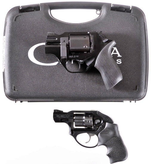 Two Double Action Revolvers