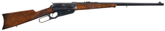 Factory Engraved Winchester Deluxe Model 1895 Takedown Rifle