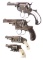 Four Double Action Revolvers