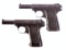 Two Savage Model 1907 Semi-Automatic Pistols