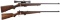Two Savage Bolt Action Rifles