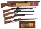 Five Air Rifles and One Air Pistol