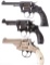 Three Double Action Revolvers