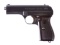 German Marked Cz Model 27 Semi-Automatic Pistol