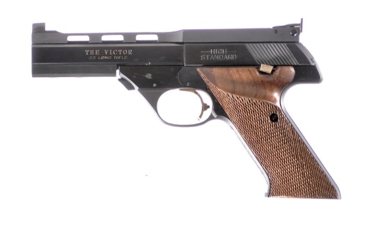 High Standard The Victor Semi-Automatic Handgun