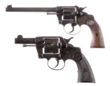 Two Colt Double Action Revolvers