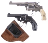 Two Smith & Wesson Double Action Revolvers