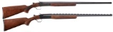 Two Winchester Model 37A Single Shot Shotguns