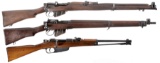 Three Military Bolt Action Rifles