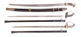 Three European Style Swords