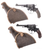 Two Tula Arsenal Model 1895 Nagant Double Action Revolvers