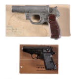 One Flare Pistol and One Semi-Automatic Pistol