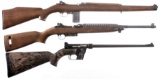 Three Semi-Automatic Carbines