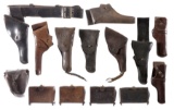 Group of Assorted Leather Holsters