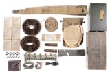 Group of Assorted Machine Gun Parts and Accessories