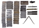 Group of AR15/M16 Magazines and Accessories