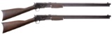 Two Taurus Slide Action Rifles