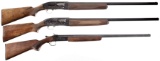 Three Winchester Shotguns