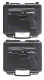 Two Sig Sauer P226 Nitron Semi-Automatic Pistols with Cases