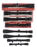 Group of Eight Assorted Redfield Scopes