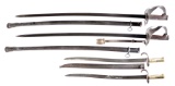 Four European Style Edged Weapons