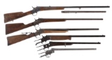 Six Remington Rolling Block Long Guns