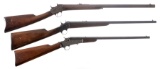 Three Remington Single Shot Rifles