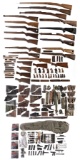 Large Group of Assorted Gun Parts and Accessories