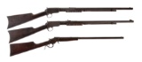 Three 22 Caliber Long Guns