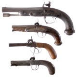 Four Antique Pistols