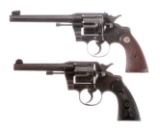 Two Colt Double Action Revolvers