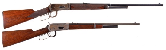 Two Winchester Lever Action Long Guns