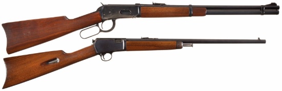 Two Winchester Long Guns