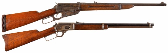 Two Lever Action Carbines