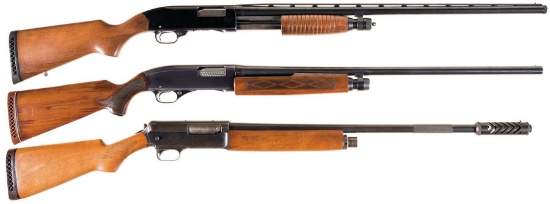 Three Winchester Shotguns -A) Winchester Model 1300XTR Slide Act