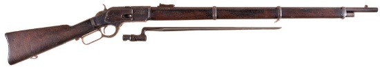 Winchester Third Model 1873 Lever Action Musket with Bayonet