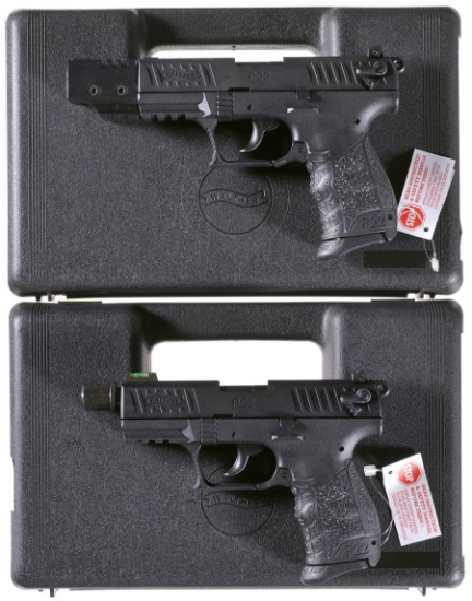 Two Walther Handguns