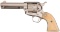 1st Gen. Nickel Plated Colt Frontier Six Shooter SAA Revolver