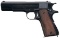 Pre-War Colt Government Model Semi-Automatic Pistol