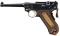 Swiss Waffenfabrik Bern Model 06/24 Luger Semi-Automatic Pistol