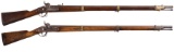 Two Prussian Percussion Long Guns