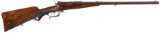 Extremely Rare Miller & Val. Greiss Double Falling Block Rifle