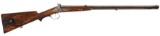 Engraved German Single Barrel Percussion Sporting Park Rifle