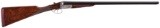 Alex Henry 12 Bore Box Lock Ejector Shotgun With Crossover Stock